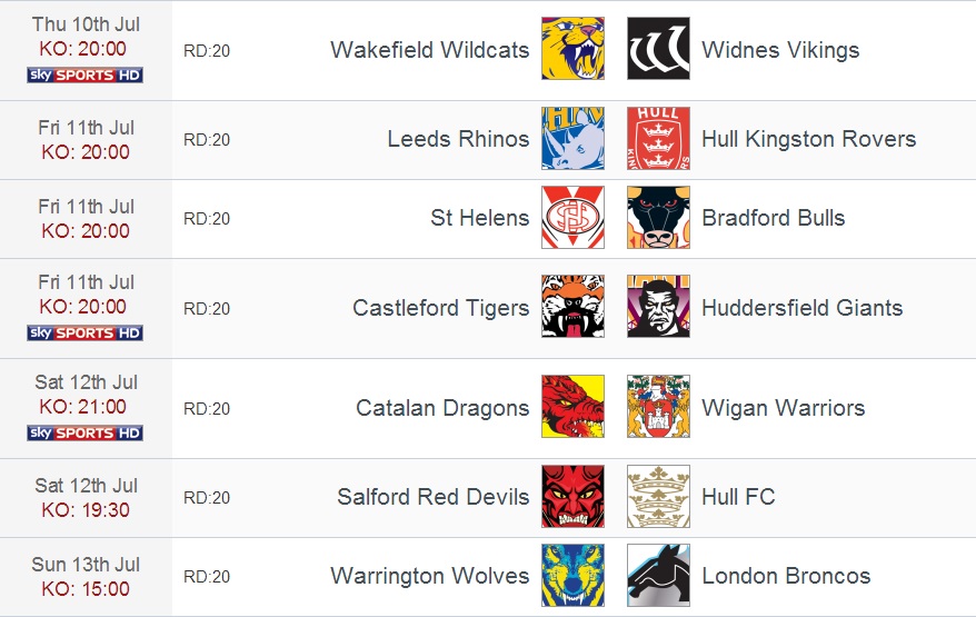 20140710 - Programme round 20 SL