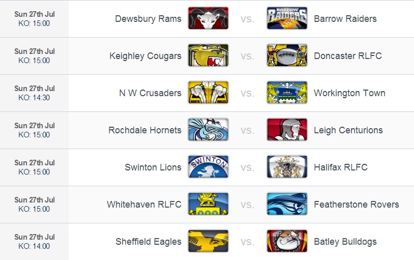 20140724 - Programme round 21 Championship