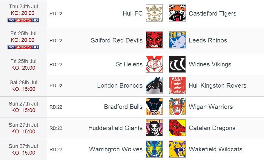 20140724 - Programme round 22 SL