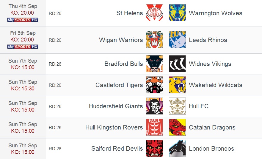 20140904 - Programme round 26 SL