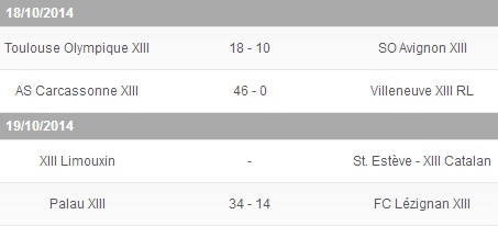20141020 - Résultats J6 E1