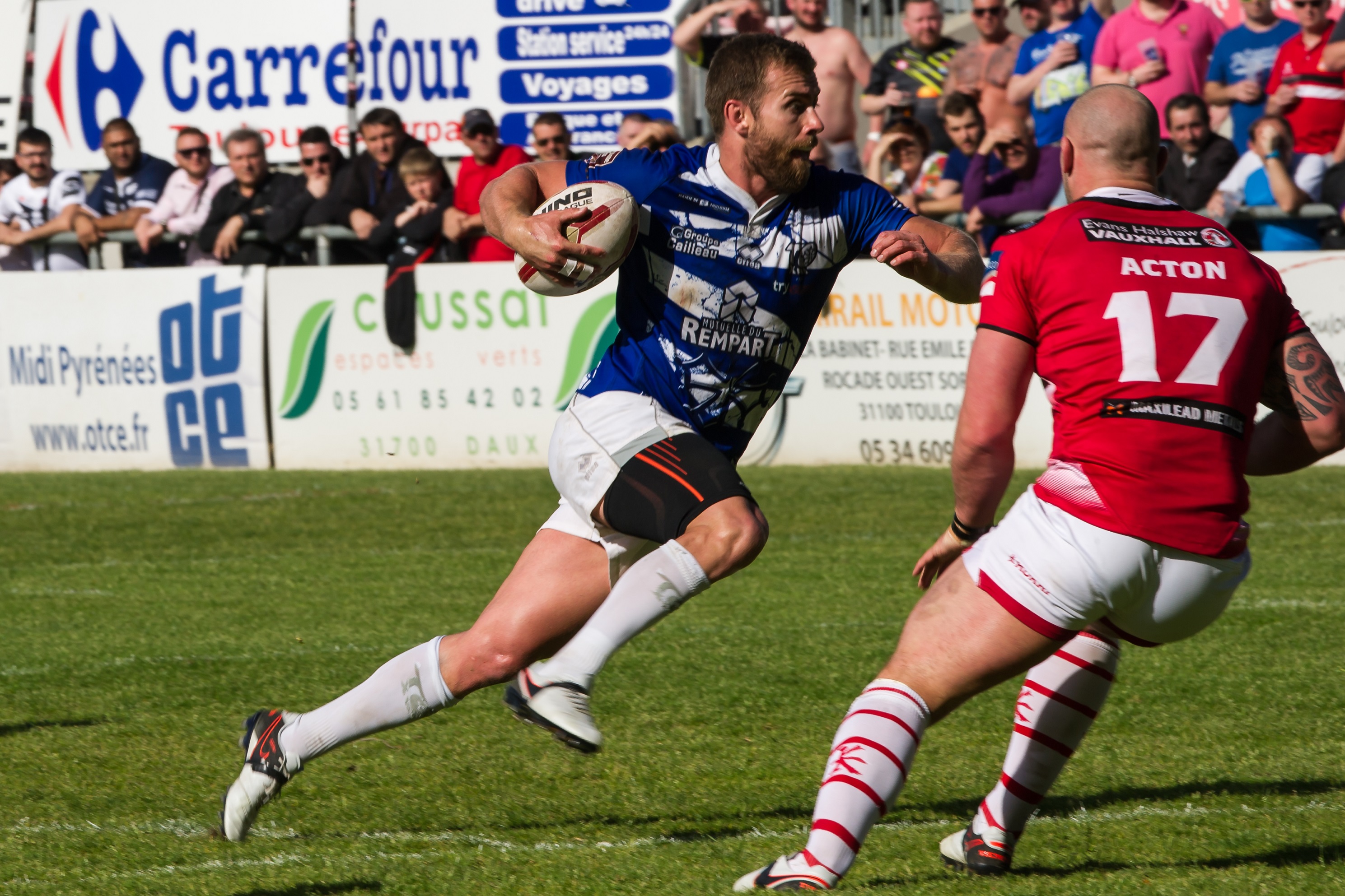 Nouveau challenge pour Rhys CURRAN et le TO - Crédit Alain SOULA Nouveau challenge pour Rhys CURRAN et le TO - Crédit Alain SOULA