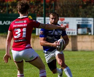 Rhys CURRAN, auteur du triplé face aux Rochdale Hornets - Crédit Itata’e Hoho'a
