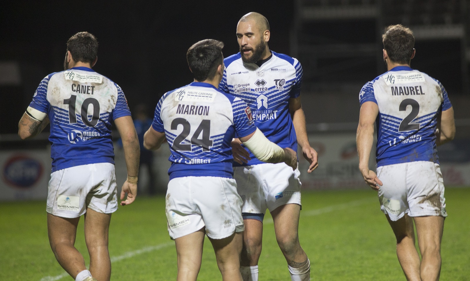 Un groupe Toulousain au complet pour recevoir Oldham - © Alain MONTSEGUR