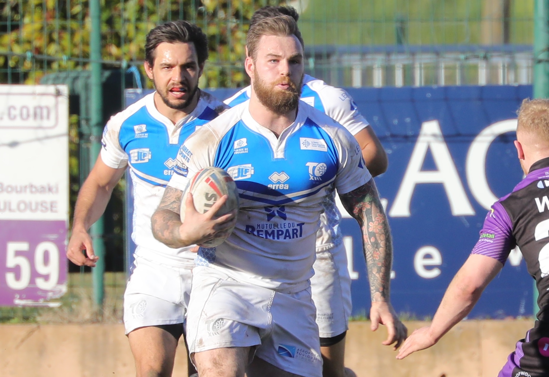 Ben EVANS et le TO à l’assaut de Toronto © Bernard RIEU