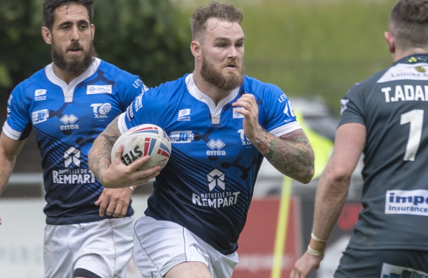 L'international Gallois Ben EVANS de nouveau bon pour le service © Alain SOULA