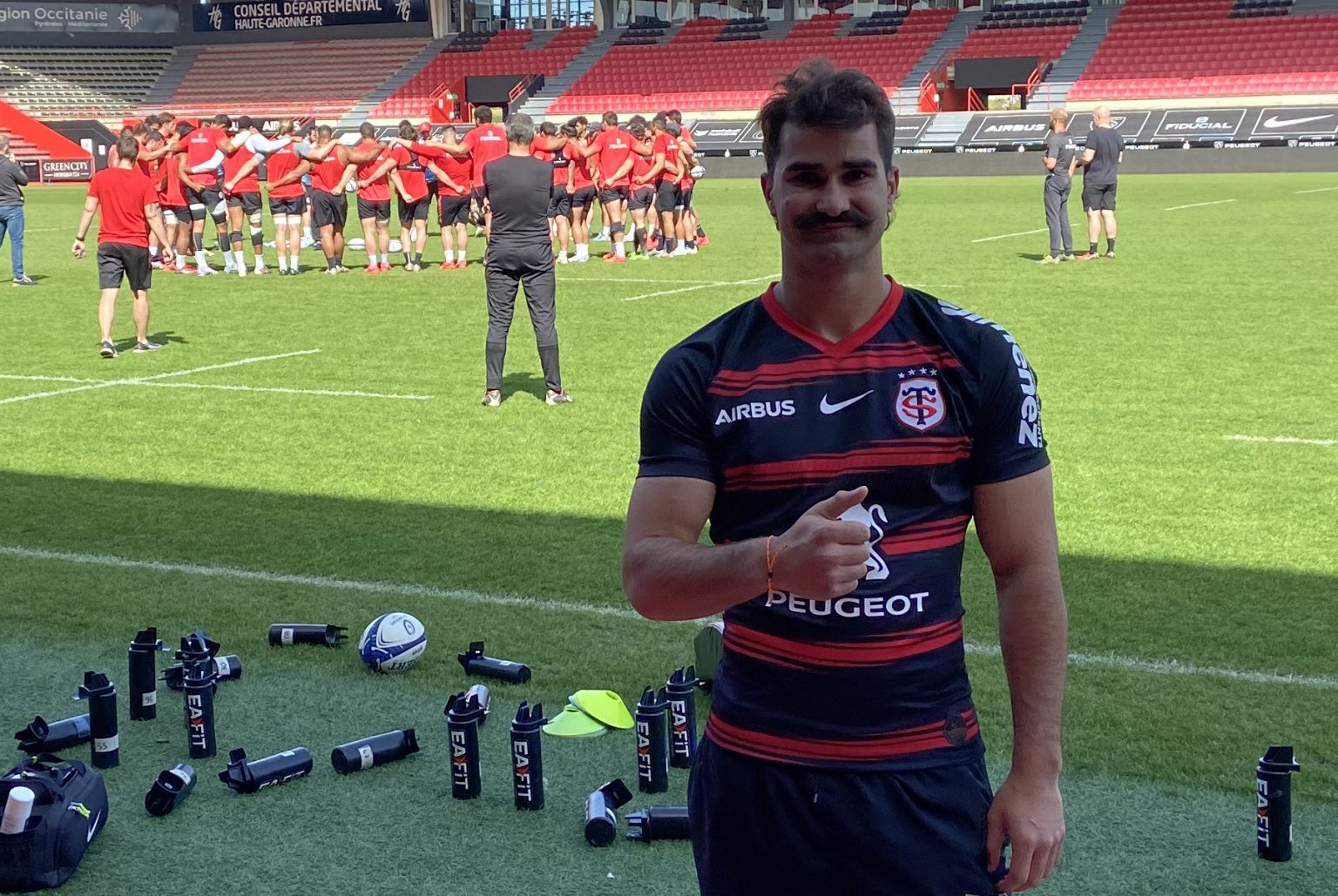 Mathieu JUSSAUME au Stade Toulousain Toulouse Olympique XIII