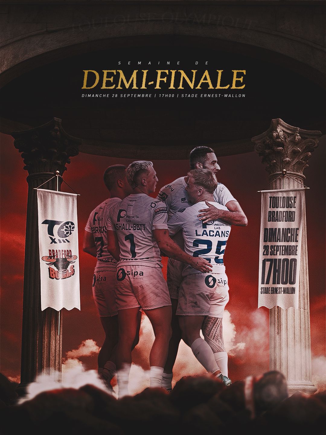 TO v Bradford – Le programme de la demi-finale