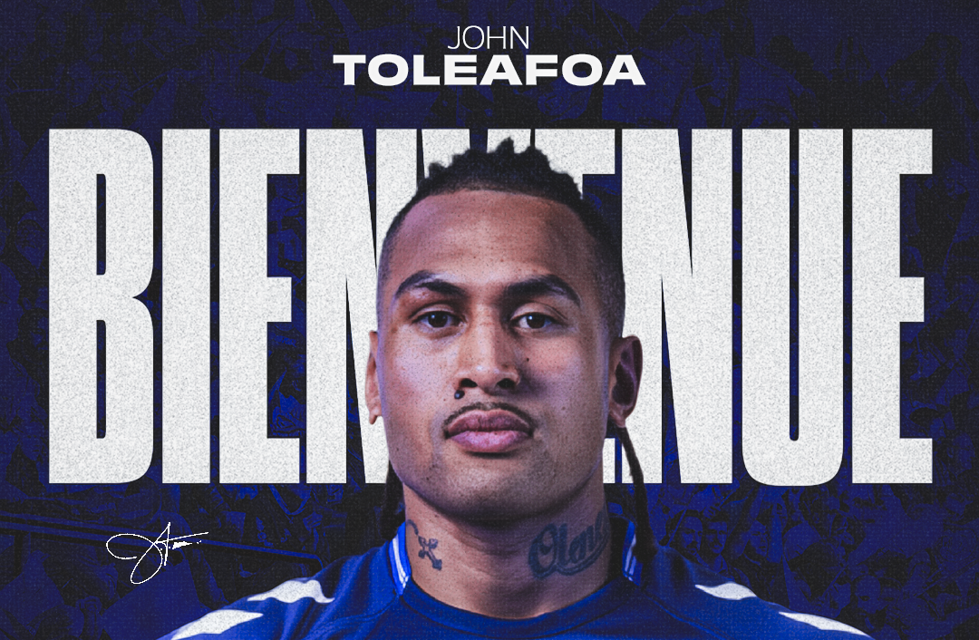 John Toleafoa s&rsquo;engage au Toulouse Olympique