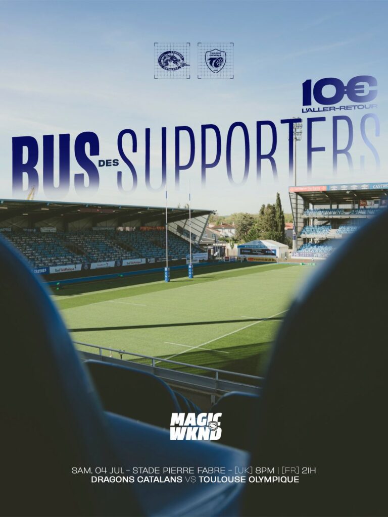 Un bus des supporters pour le French Magic