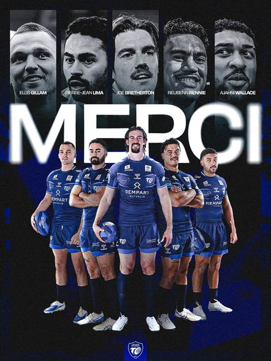 5 départs au Toulouse Olympique