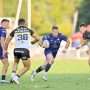 Picture by Fabrice Rodriguez Photo - 22/08/2025 - Rugby League - Toulouse Olympique XIII vs York Knights - Day 23 - Minimes stadium, Toulouse France -