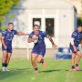 Picture by Fabrice Rodriguez Photo - 22/08/2025 - Rugby League - Toulouse Olympique XIII vs York Knights - Day 23 - Minimes stadium, Toulouse France -